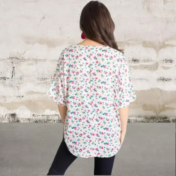 MTS Women's Saved by Spring Top-Size Large NWT - Picture 2 of 8